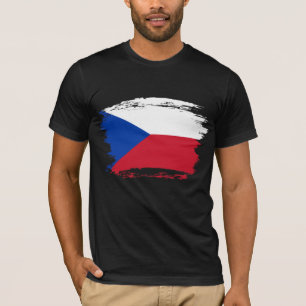 Tjeckiska flaggan t shirt