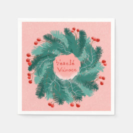 Tjeckiska God jul Pappersservett