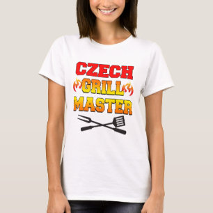 Tjeckiska Grill Master T Shirt
