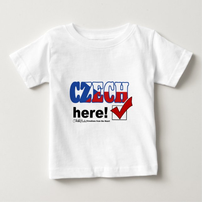Tjeckiska här (ljus) t shirt (Framsida)