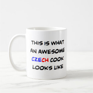 tjeckiska kock, fantastisk kaffemugg