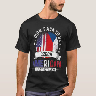 Tjeckiska Land Flaggor Pridet Land Tjeckien T Shirt