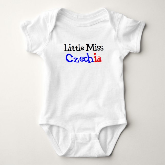 tjeckiska lilla fröken t shirt (Framsida)