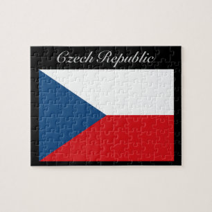 Tjeckiska republiken Flagga - Ceska Republika Pussel