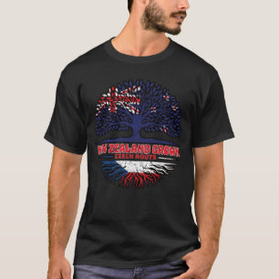 Tjeckiska republiken Nya Zealander Nya Zeeland T Shirt