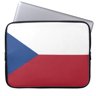 Tjeckiska republikens flagg mobilskal laptop fodral