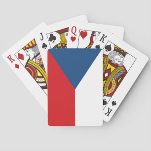 Tjeckiska republikens flagga casinokort