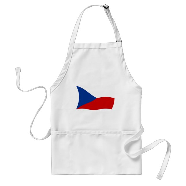 Tjeckiska Republikens flagga Förkläde (Framsidan)