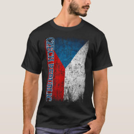 Tjeckiska Republikens Flagga Present Kvinnor Män B T Shirt