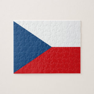 Tjeckiska Republikens flagga Pussel