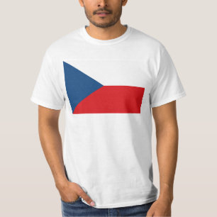 Tjeckiska Republikens Flagga T Shirt
