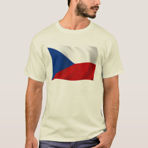 Tjeckiska Republikens Flaggtröja Tee
