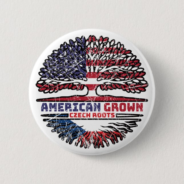 Tjeckiska USA USA USA USA Förenta Stater Knapp (Framsida)
