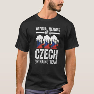 Tjeckiskt team Tjeckiens drickslag T Shirt