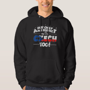 Tjeckoslovakien-Perfekten och Tjeckien Hoodie