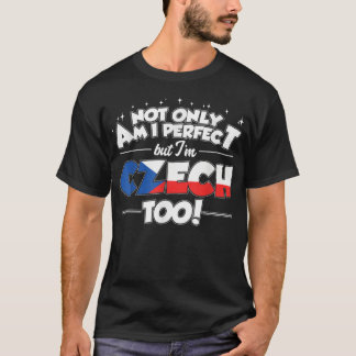 Tjeckoslovakien-Perfekten och Tjeckien T Shirt