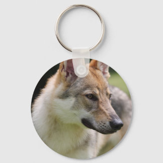 Tjeckoslovakien Wolfdog Nyckelring