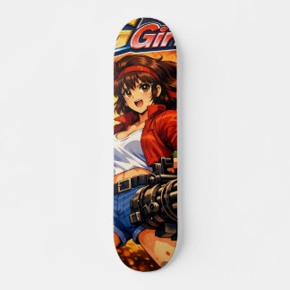 Tjej 7 mini skateboard bräda 18,5 cm