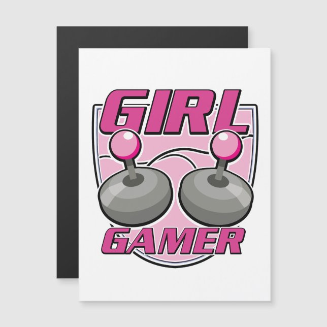 Tjej Gamer  (Fram/baksida)