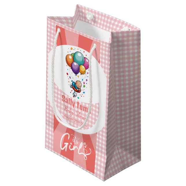 tjej Gift Bag (Framsidan Vinklad)