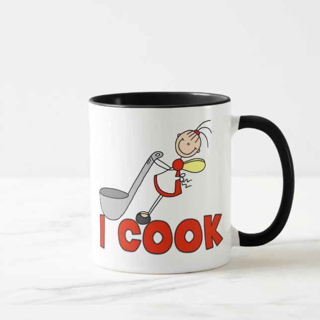 Tjej jag lagar mat-mugg mugg (Höger)