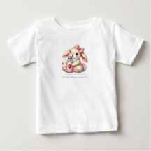 Tjej Kanin Kristen Baby T-Shirt