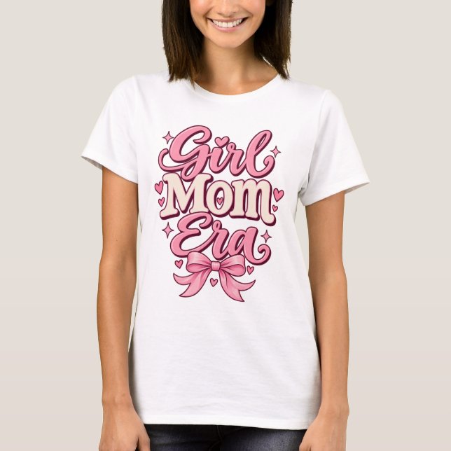 Tjej Mamma Era T-Shirt (Framsida)