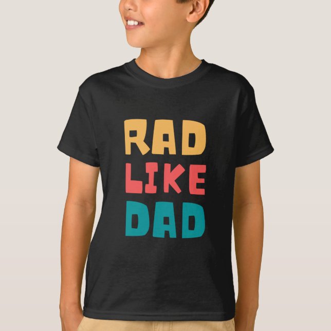 Tjej som pappa t shirt (Framsida)