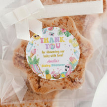 Tjej sommarfest Tropisk strand Baby Shower