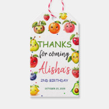 Tjej Söt Frukt Födelsedag