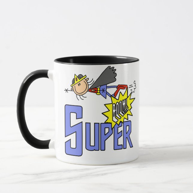 Tjej SUPER Mugg (Vänster)