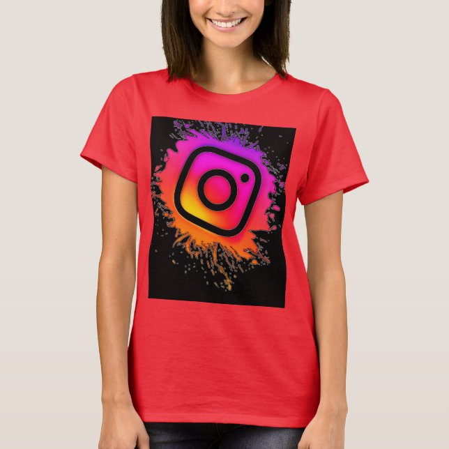 Tjej T-Shirt (Framsida)