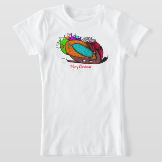 Tjej T-Shirt God Jul