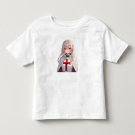 Tjej Tempelriddare Korsfarare Barn T-Shirt