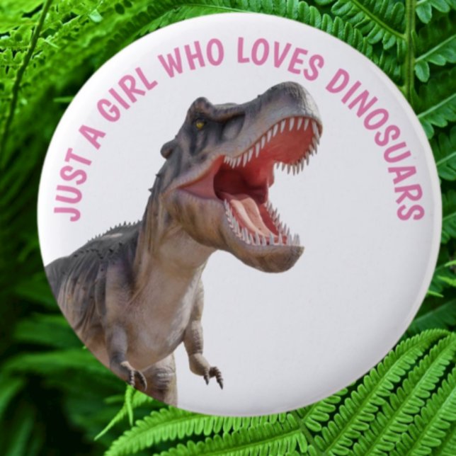 TJEJEN älskar dinosaurier Knapp (Bring your dream party to life with our selection of quality Dinosaur themed party supplies )