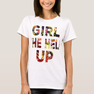 tjejen i helvete upp t shirt
