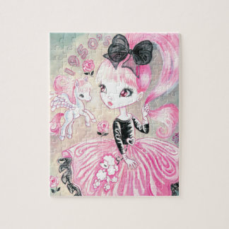 Tjejen i pudel 1950 pussel