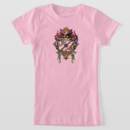 Tjejens Klassiska Trollkarlen från Oz Royalty T-sh T Shirt