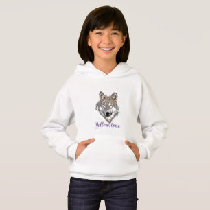 Tjejens populärhetshölje Yellowstone-Varg T Shirt