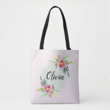 Tjejer Cute Vår botaniska blommor och Namn-barn