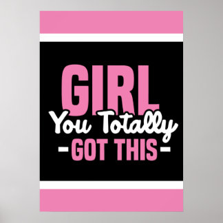 Tjejer dig Har det här Poster