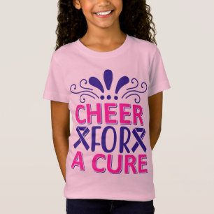 Tjejer för en ren Rosa och Lila T Shirt