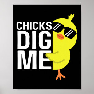 Tjejer Gillar Mig Killar Män Glad Påsk Roligt Cita Poster