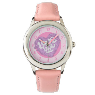 Tjejer kärlek, din hjärthandklocka. armbandsur