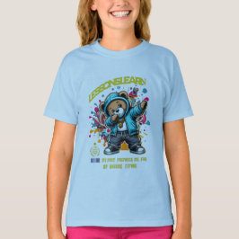 TJEJER/KIDDER DABBING FRAMTIDENS LEKTIONER LINNE-T T SHIRT