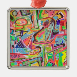 Tjejer nattetid ut Ornament