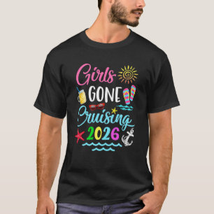 Tjejer på kryssningsresa 2026 Party Cruise Shi T Shirt