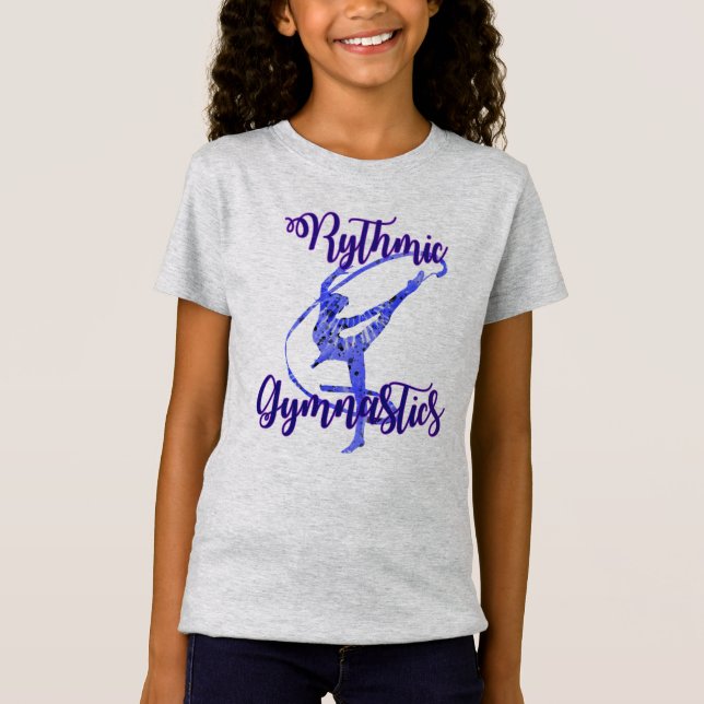 Tjejer Rythmic Gymnastics shirt T (Framsida)