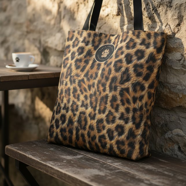 Tjejer Springar Vilt Safari Möhippa Leopard ID1148 Tygkasse (Skapare uppladdad)