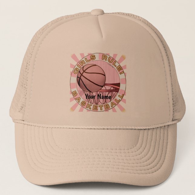 Tjejer styr basket keps (Framsida)